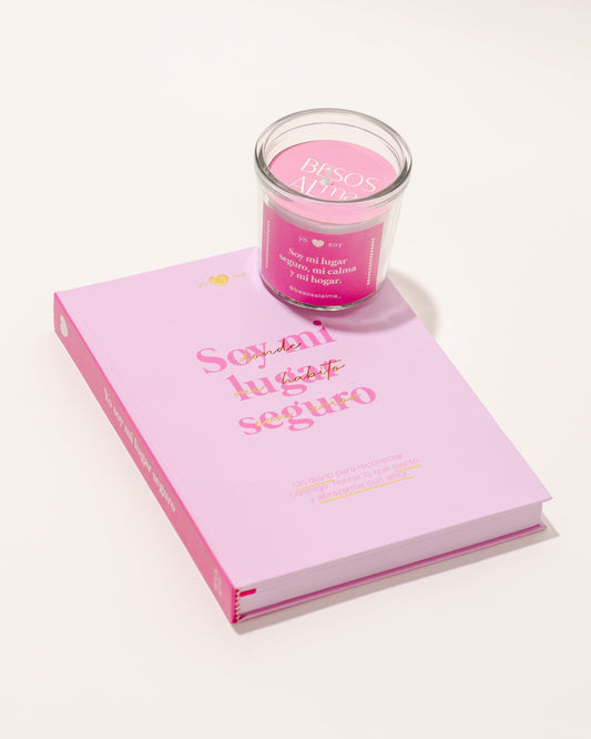 KIT JOURNAL Y VELA MI LUGAR SEGURO