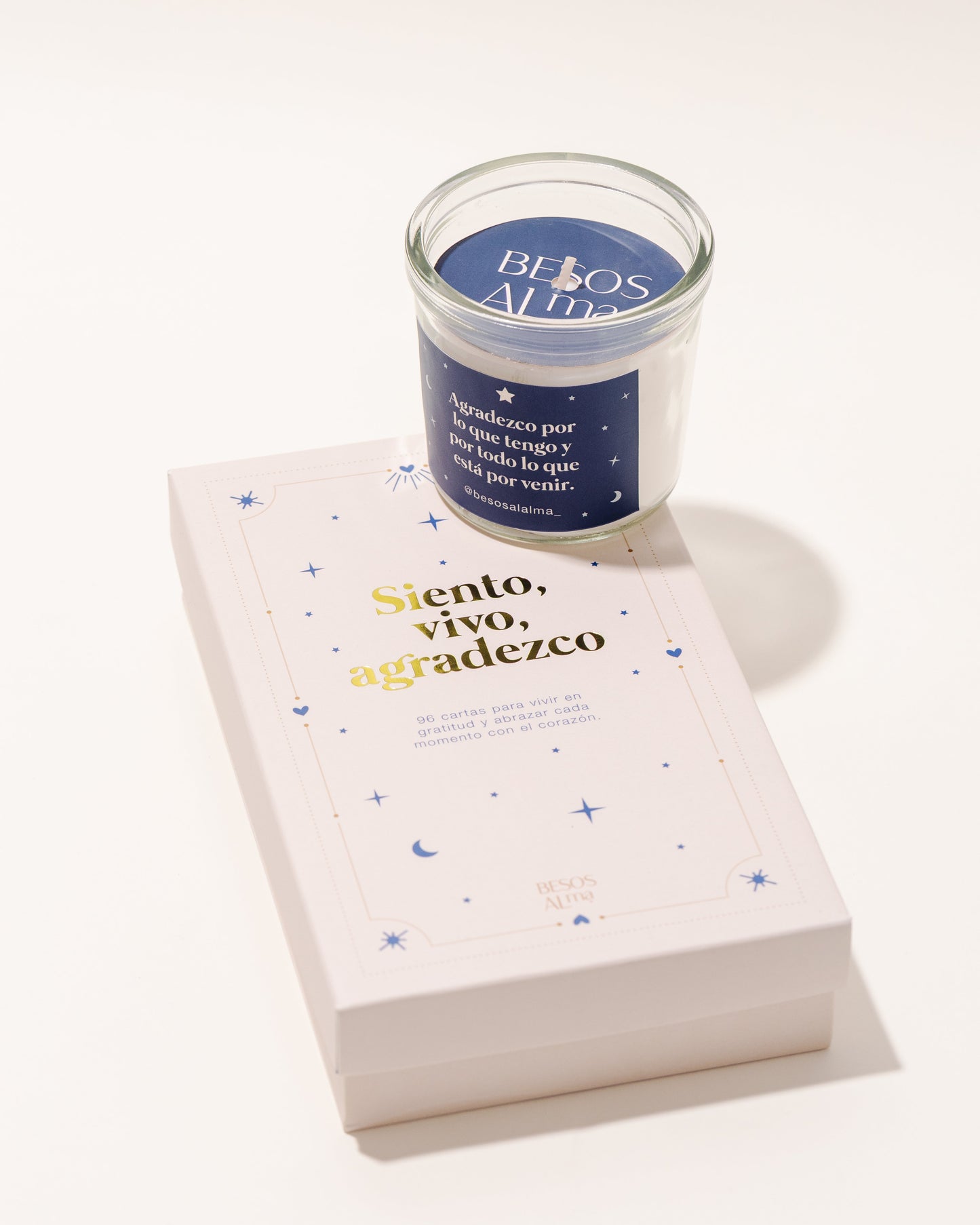 KIT CARTAS Y VELA DE GRATITUD