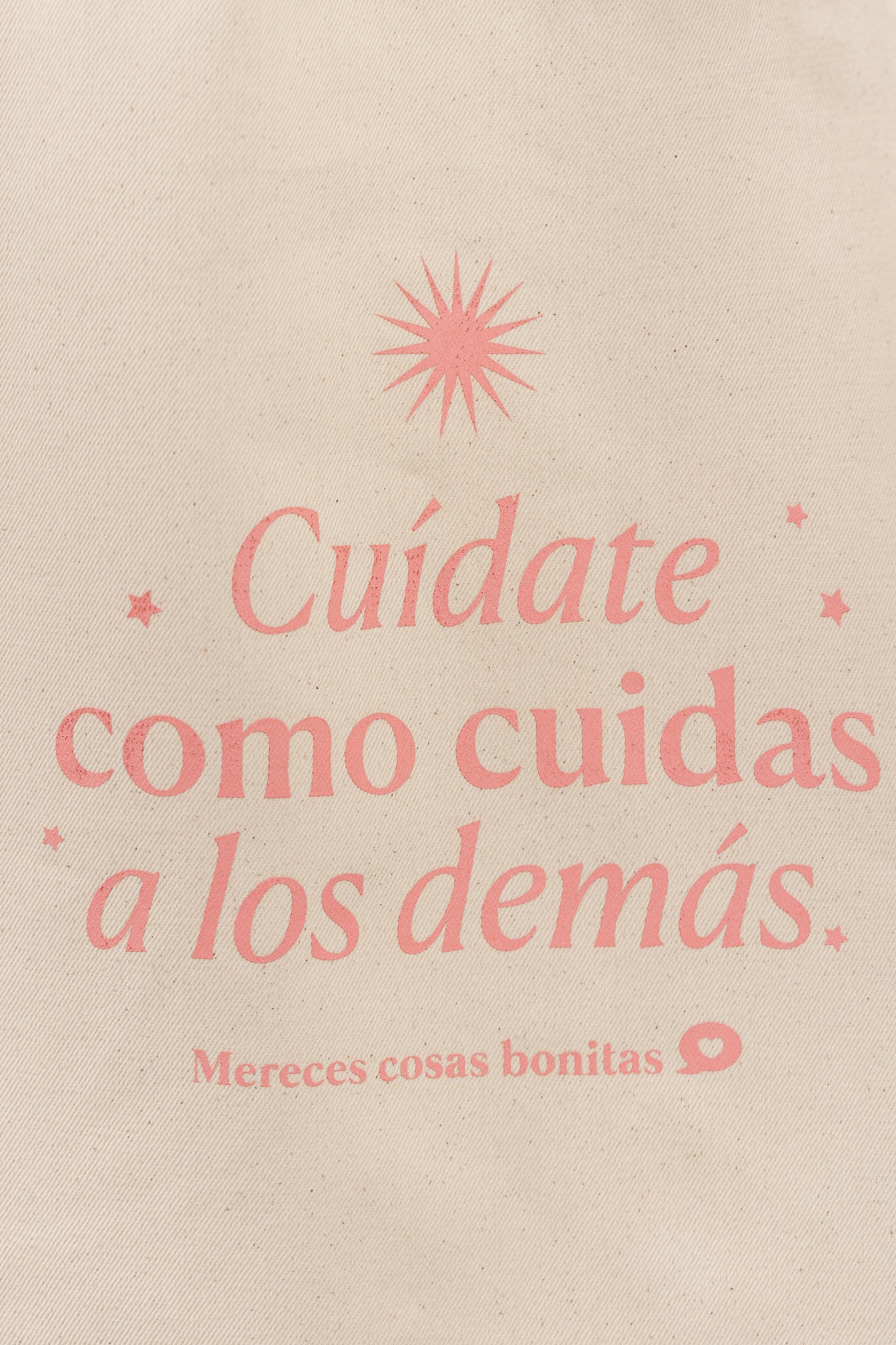 TOTE BAG - CUÍDATE COMO CUIDAS A LOS DEMÁS