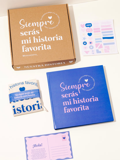 MI HISTORIA FAVORITA - LIBRO ALBÚM PARA PAREJAS