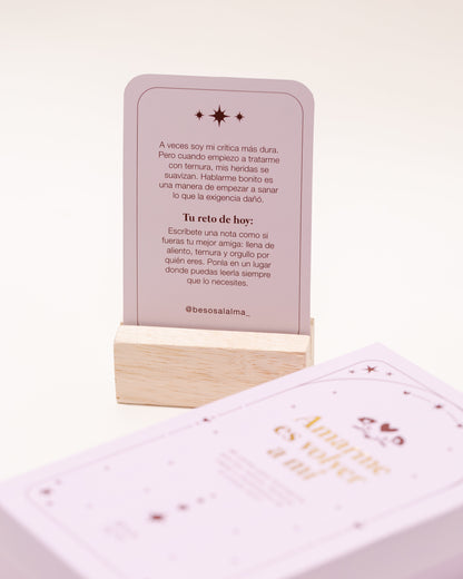 ORÁCULO CON MENSAJES Y RETOS DE AMOR PROPIO