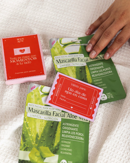 CARTAS TIPO CUPONES CON PLANES Y CITAS EN PAREJA