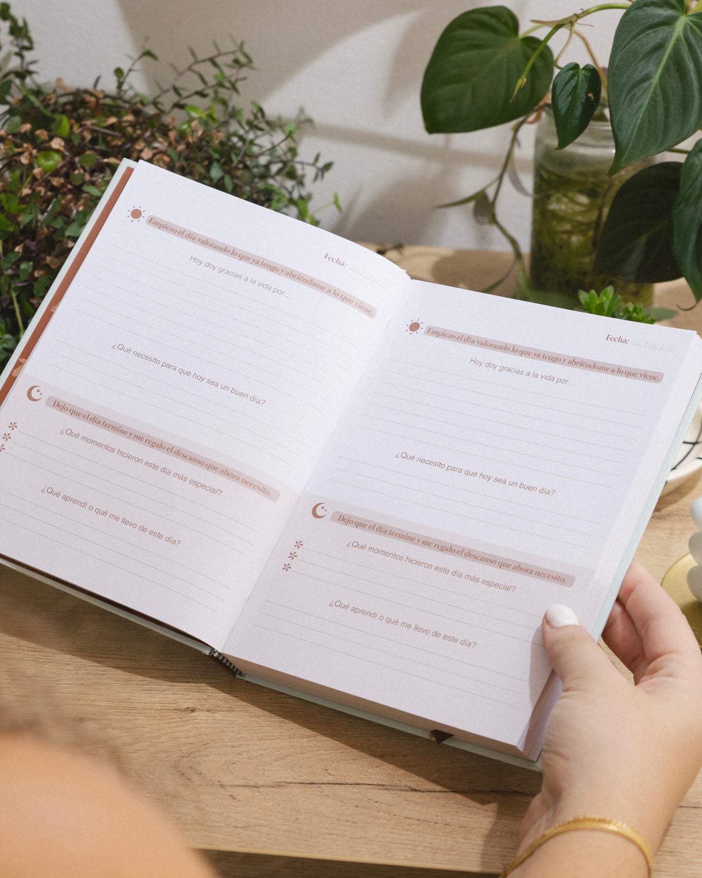 JOURNAL DE GRATITUD - DIARIO GRACIAS AZUL