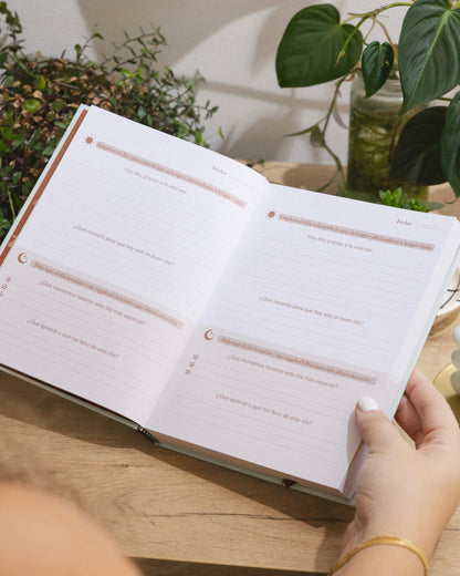JOURNAL DE GRATITUD - DIARIO GRACIAS AZUL