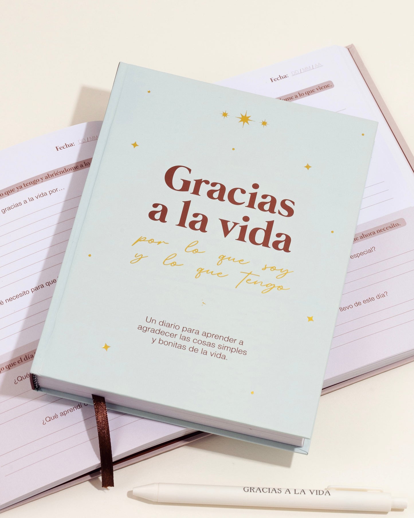 JOURNAL DE GRATITUD - DIARIO GRACIAS AZUL