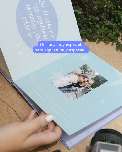 LIBRO ALBÚM PARA TUS PERSONAS FAVORITAS