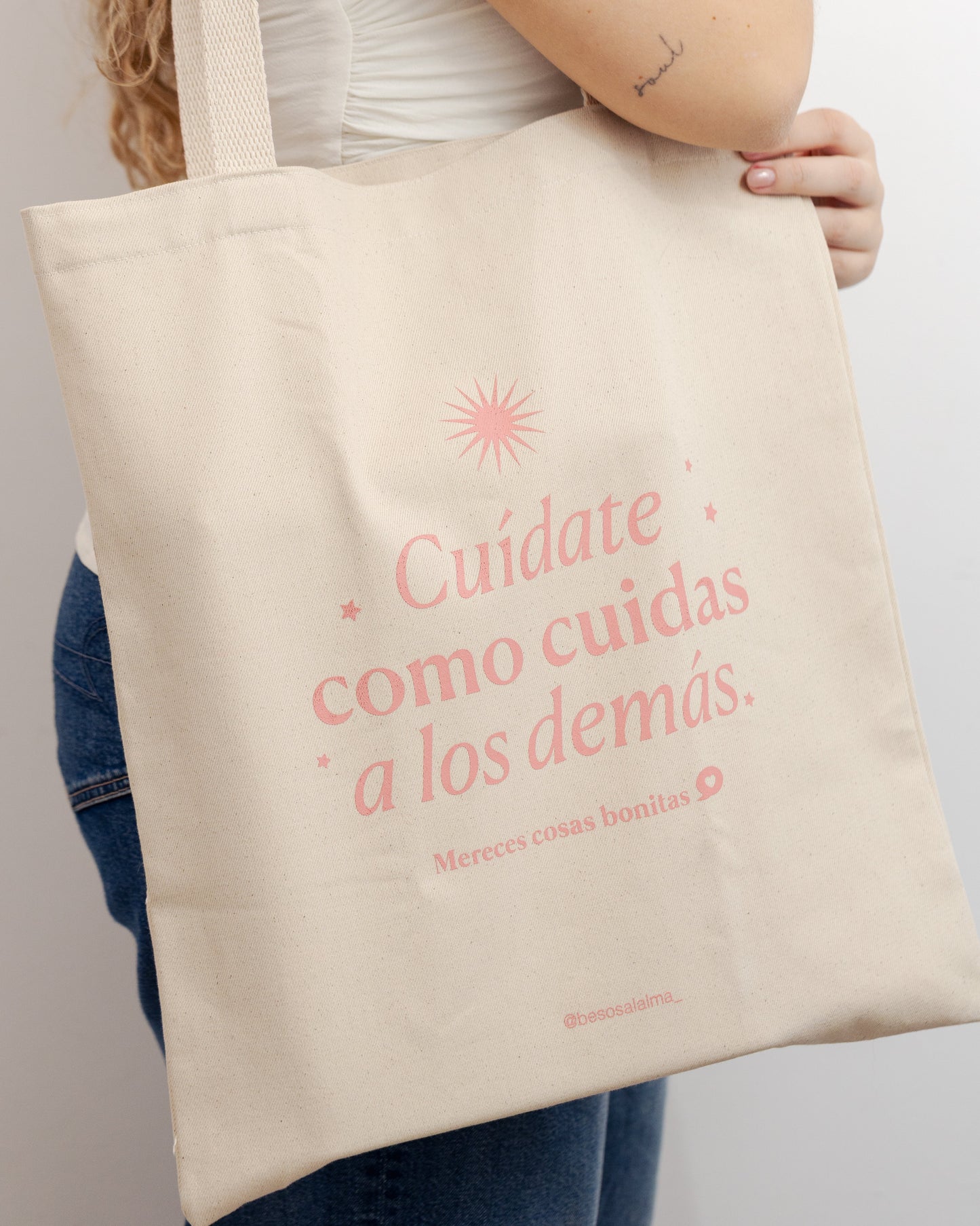 TOTE BAG - CUÍDATE COMO CUIDAS A LOS DEMÁS
